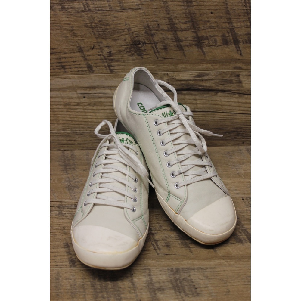 Converse All Star women's leather slim low top limited sneakers 9.5